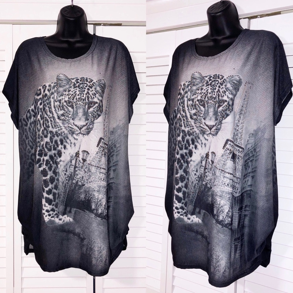 Rhinestone blouse